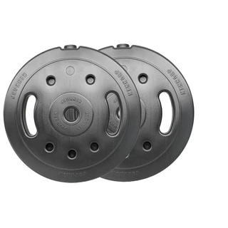 2 x Anilha em Polietileno de 5kg - total de 10kg