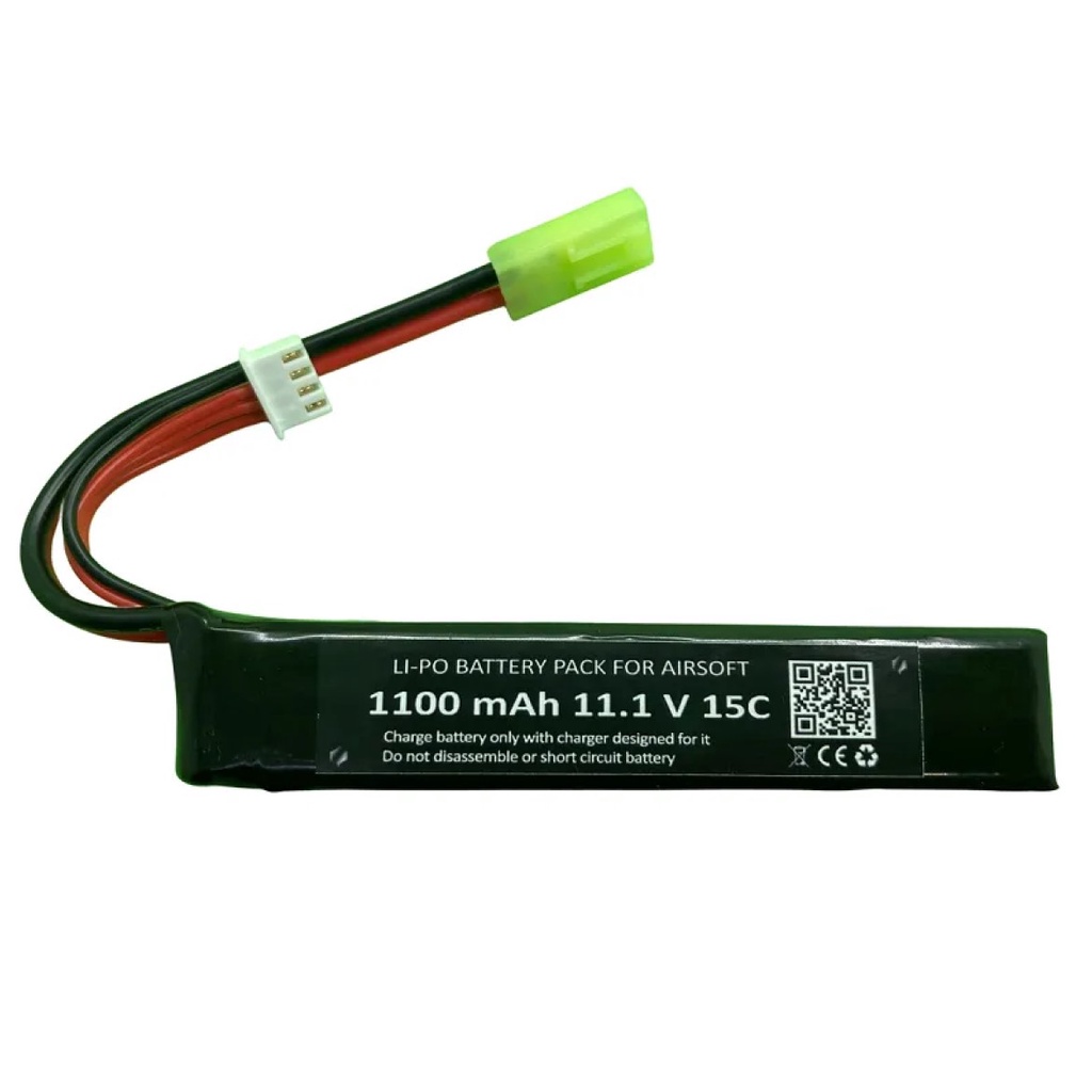 BATERIA LIPO SMP 11.1V - 15C - 1100 MAH (Stick Unico)