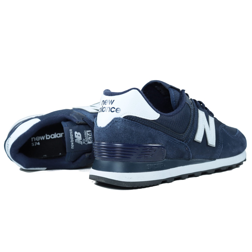 New balance 574 hot sale masculino azul marinho