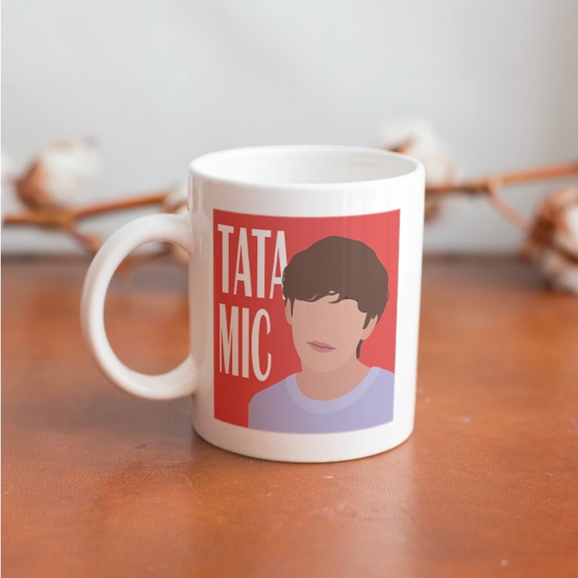 Caneca Tata Mic Taehyung V BTS Shopee Brasil