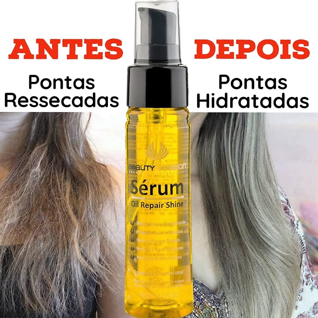 Reparador de pontas Oil Shine Repair 45 ml - Beauty Session Cosmetic ...