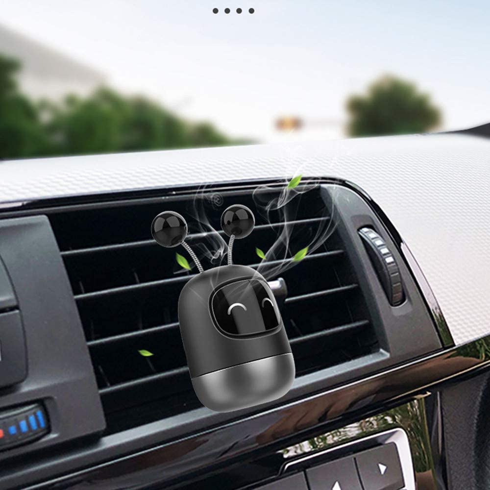 Auto Fresador De Ar Automóvel Mini Robô Criativo Clip De Ventilação Parfum Saída Aromaterapia Desodorante Interior Do Carro