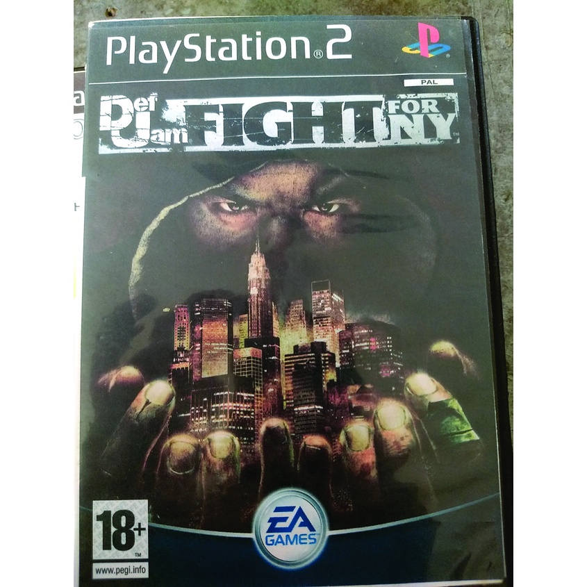 Def Jam Fight for NY Prensado Jogo PS2