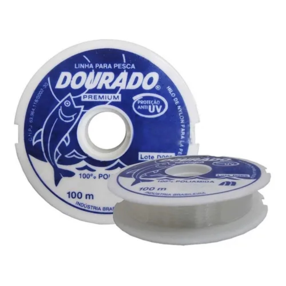 Linha Pesca Dourado Premium Mazzaferro Escolher Medida ( 1 Rolo )