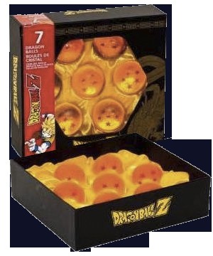 Conjunto Completo Esferas do Dragão Dragon Ball Z Abysse 