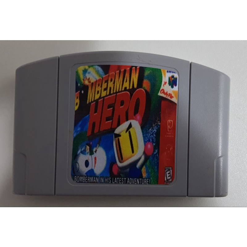 Jogo Bomberman Hero original N64 | Shopee Brasil