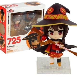 Anime Nendoroid # 725 Konosuba MEGUMIN PVC Figura De Ação