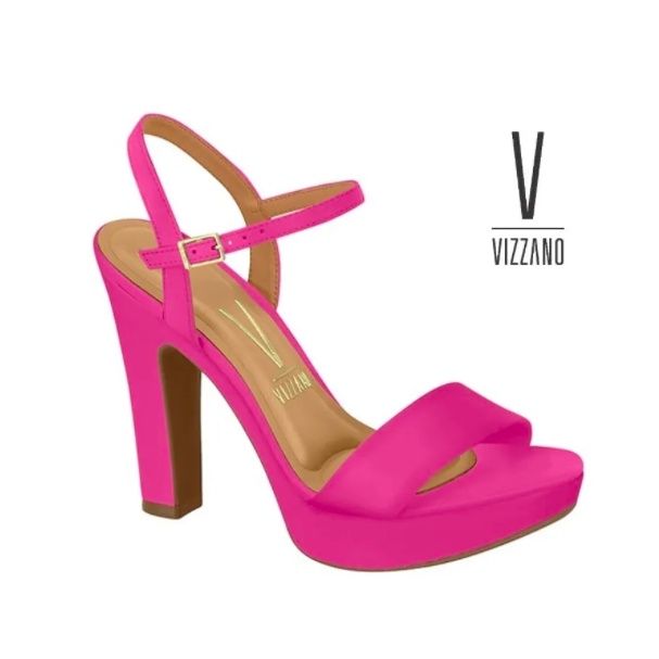 Sandália Feminina Vizzano Meia Pata Salto 6292 Shopee Brasil