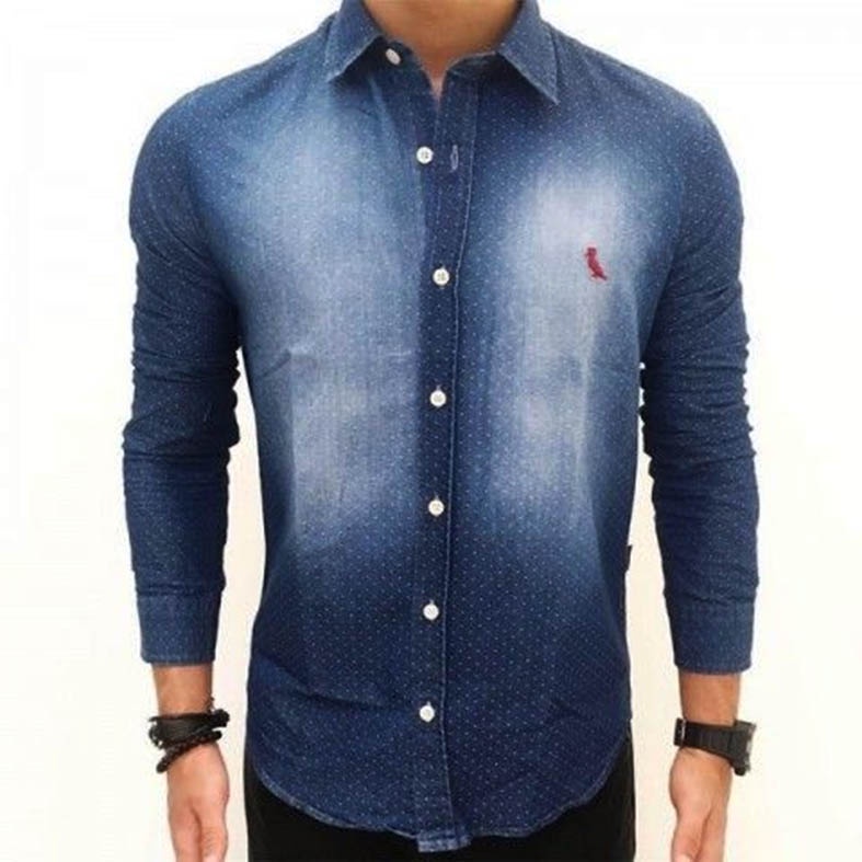 Camisa jeans best sale da reserva