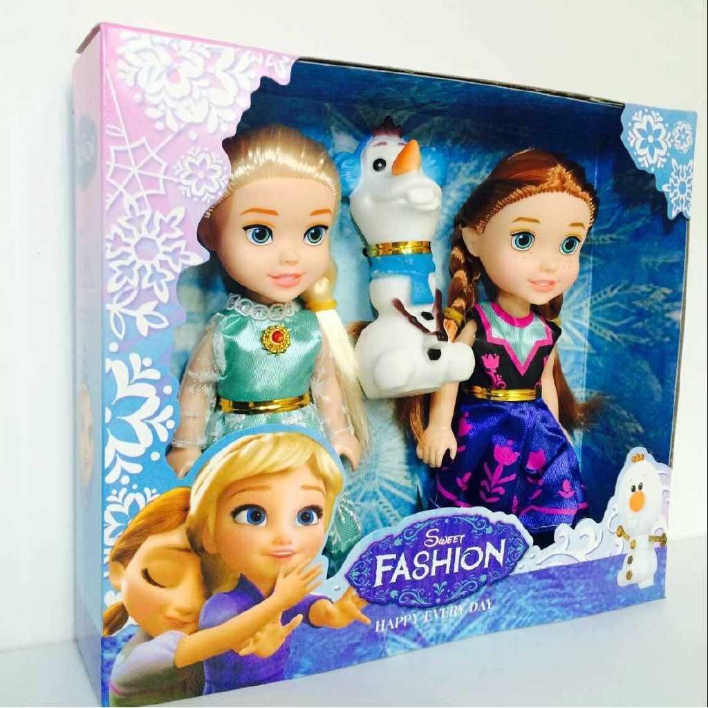 PRÉ-VENDA Bonecas Disney Frozen Giftset Anna e Elsa Celebrate