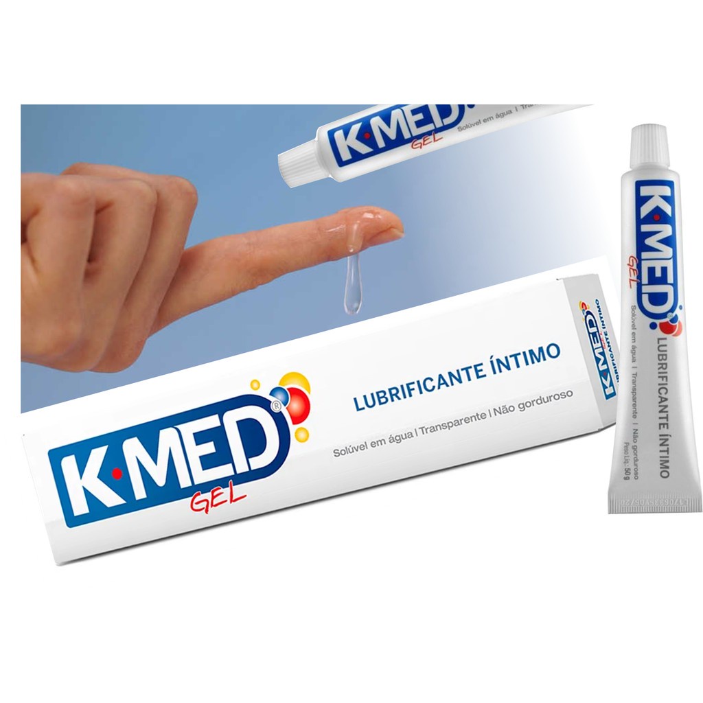 Gel Lubrificante Intimo K-med 50g