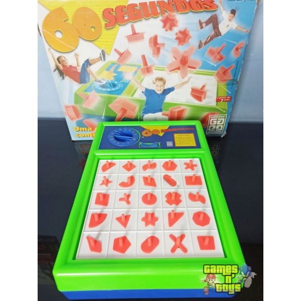 Jogo 60 Segundos Grow Funcionando Completo | Shopee Brasil