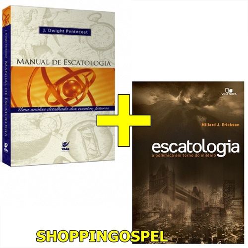 Manual De Escatologia Livro J. Dwight + Escatologia Millard | Shopee Brasil