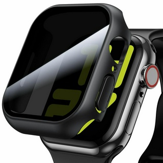 1 Pacote De Privacidade Estojo Relógio Apple Para Protetor De Tela Série 8 7 , [26 Graus Anti-Espionagem] [Touch Sensitive] Pára-Choques De Vidro Ultra-Thin iWatch 4 5 6 7 8 SE 40/41/44/45/49mm