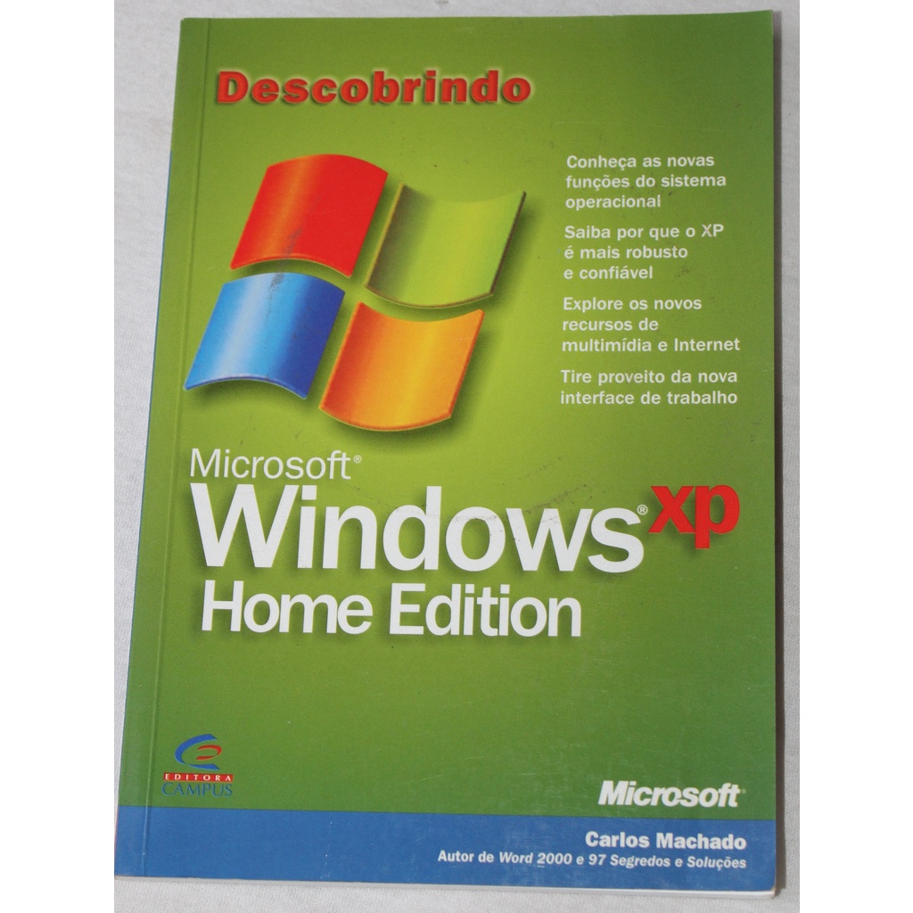 Livro Descobrindo O Windows Xp Home Edition | Shopee Brasil