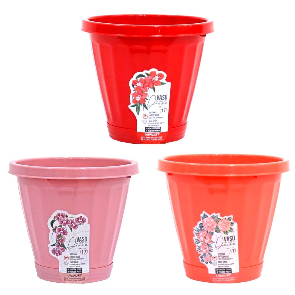 Vasetto Decorativo Con Prato Artificiale E Fiori – Plastica Bianca Per Casa, Tavolo, Giardino, Matrimonio