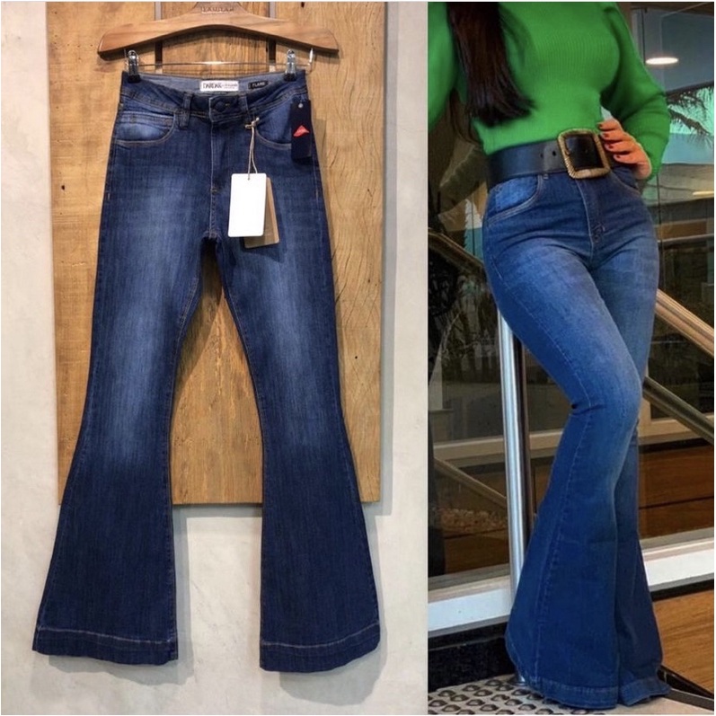 Calça Jeans Feminina Flare Dardak - Venda de roupas e acessórios