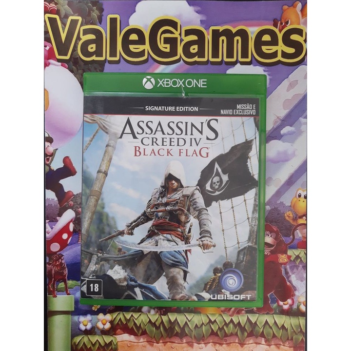 Assassin`s Creed IV: Black Flag - Xbox 360 Desbloqueado