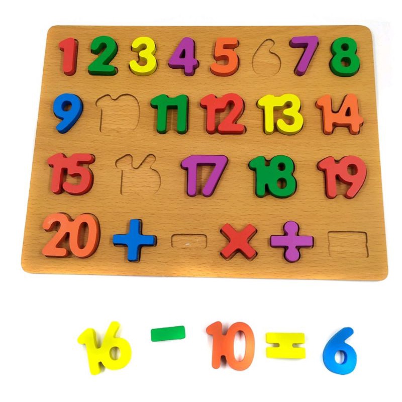 Jogo números, educação infantil, brinquedo educativo montessori