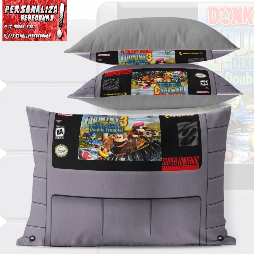 Almofada Geek Retro Games