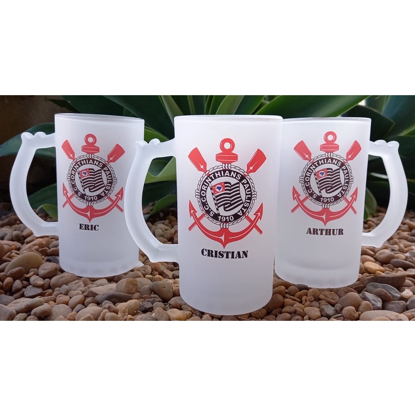 Caneca De Chopp Personalizada Vidro - Arte Personalizada