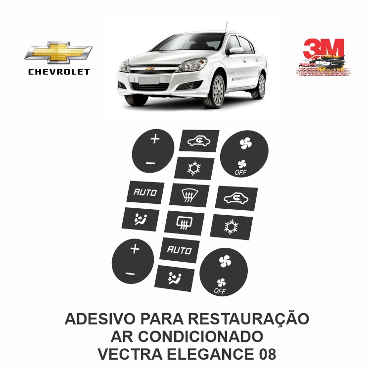 Qt Adesivo Auto Adesivo De Ar Condicionado / Interior De Desenho