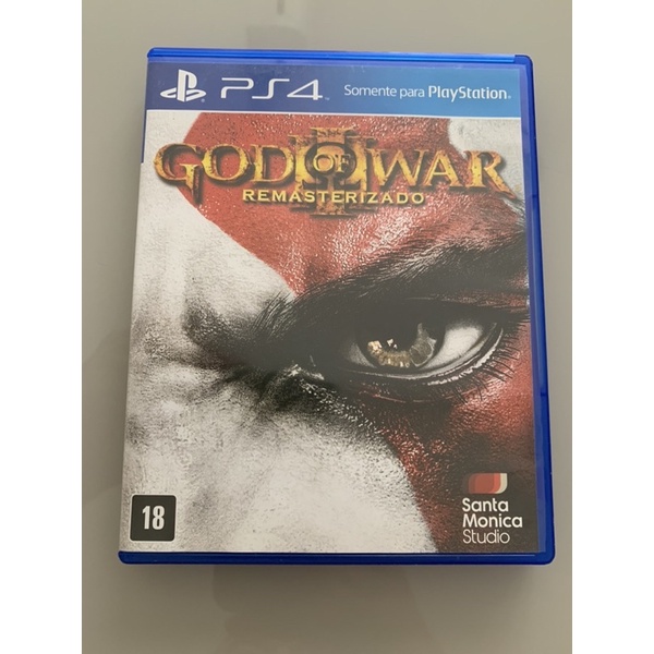 Jogo God of War 3 PS4 mídia física