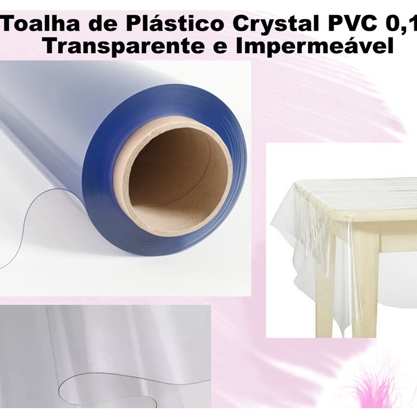 Plástico Térmico Transparente Impermeável - 0,20MM - 1,40m de