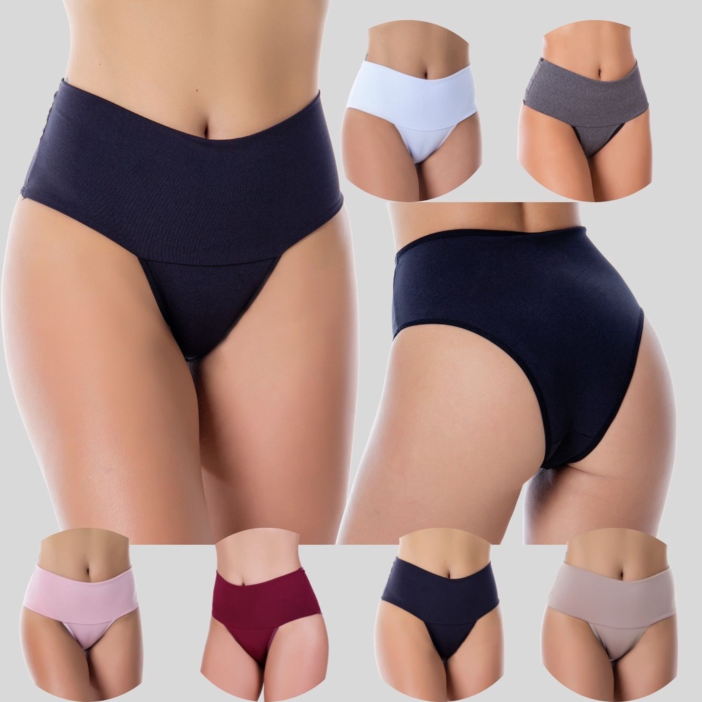 Calcinha para sales segurar barriga