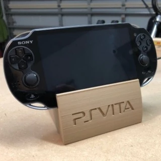 Suporte Com entrada de cabo para carregar Console Playstation PSVita - Apoio mesa