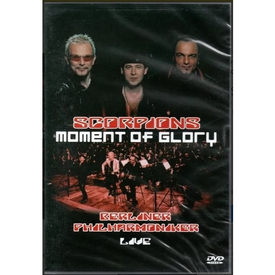 DVD Scorpions, Moment of Glory - Berliner Philharmoniker Live | Shopee  Brasil