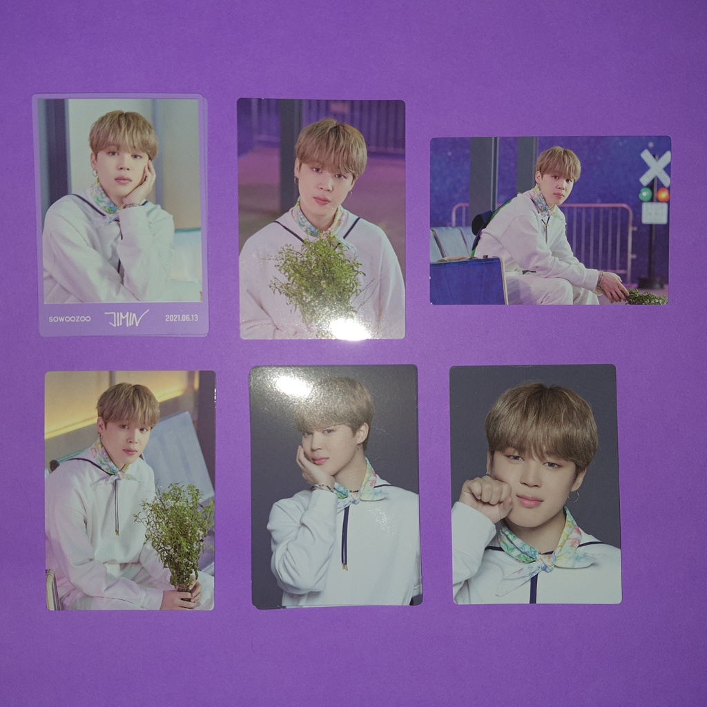 BTS 2021 Muster Sowoozoo photocard OFICIAL (JIMIN) | Shopee Brasil