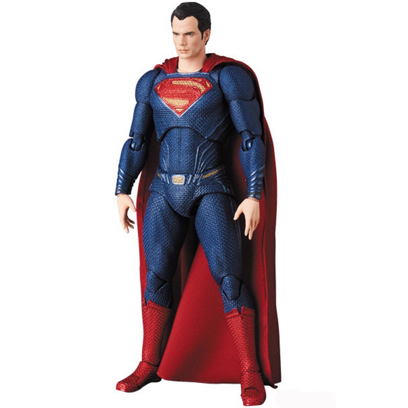 Super-Homem DC 16cm Superman MAFEX 057 Liga Da Justiça Ação Figura