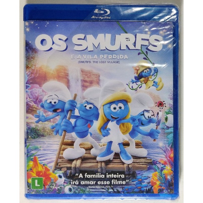 Blu Ray Os Smurfs E A Vila Perdida Original Lacrado Shopee Brasil