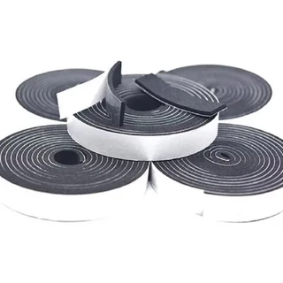 Fita Espuma Borracha Vedação Anti Ruído Eva 15 Mm X 3 Mm X 10 Mts