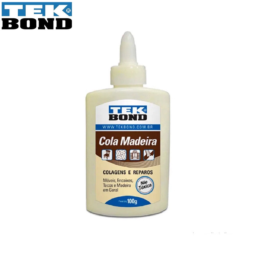 Tekbond Cola Madeira profissional 100g | Shopee Brasil