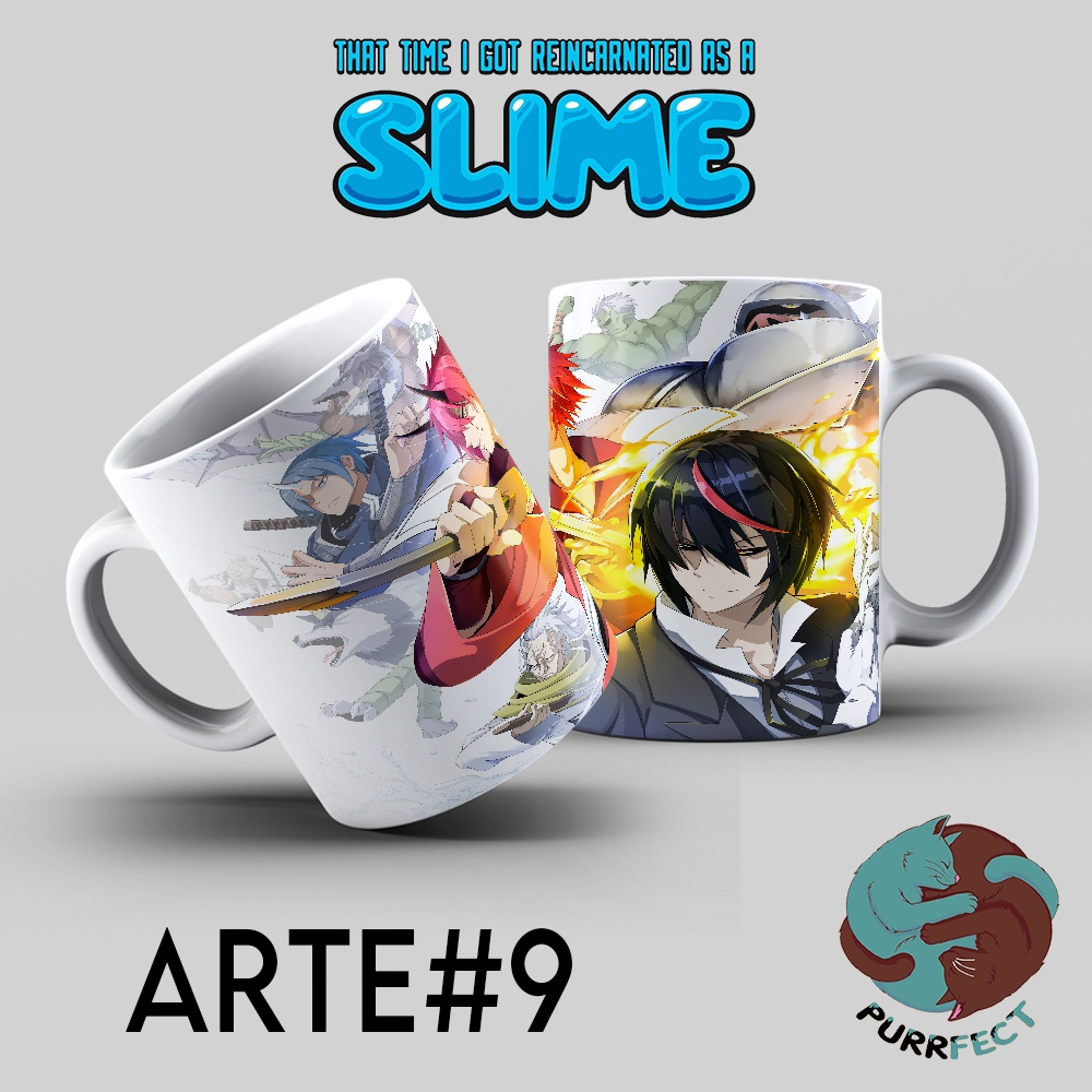 Caneca Tensei shitara Slime Datta Ken - Plástica 325 ml