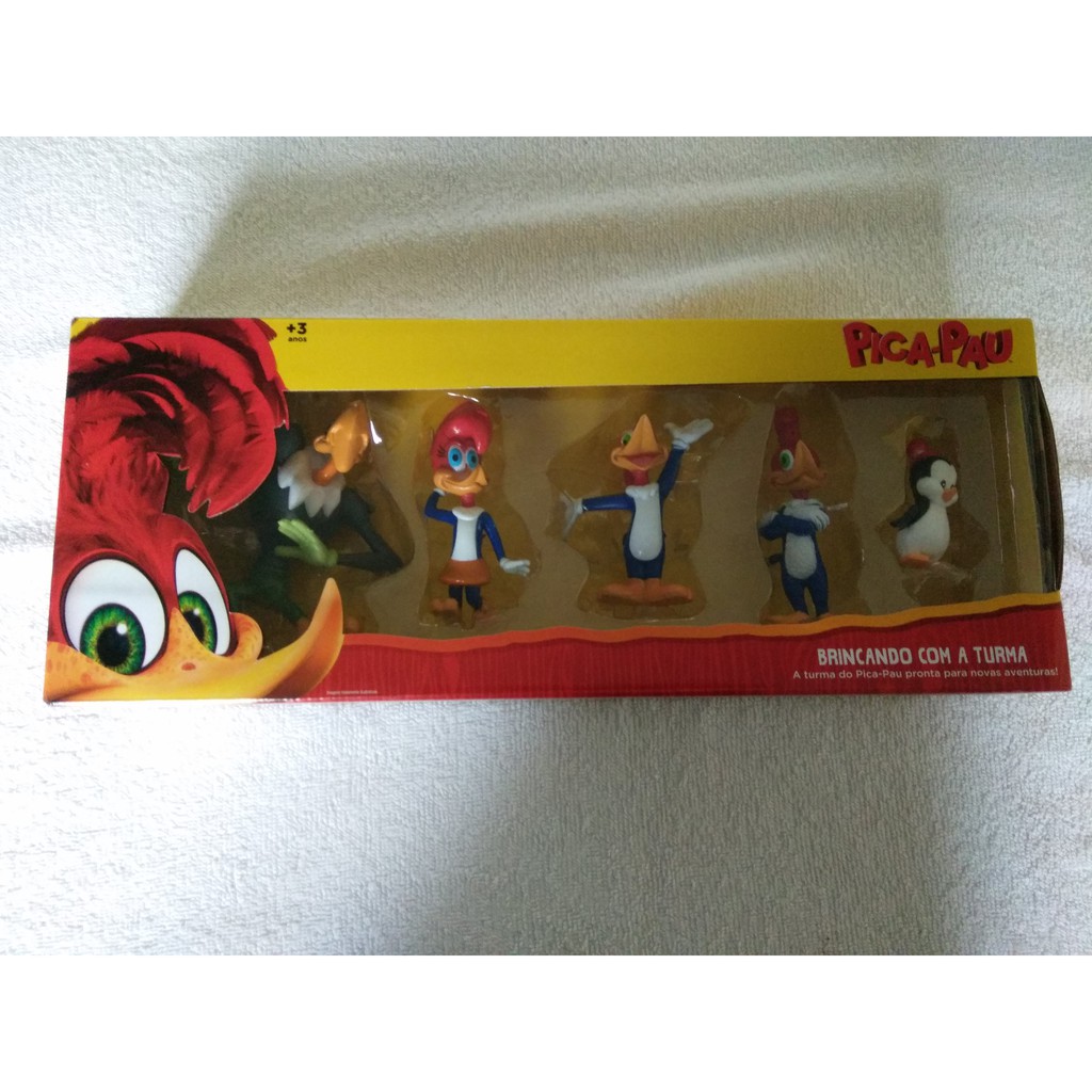 Figuras Turma Do Pica-pau - Brincando Com A Turma | Shopee Brasil