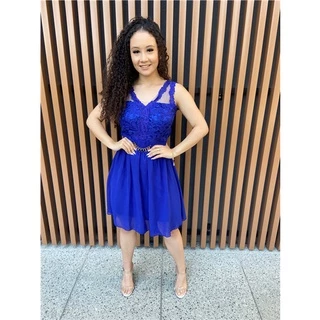 Vestido Curto Divo Rendado Alcinha Panicat Lançamento Balada