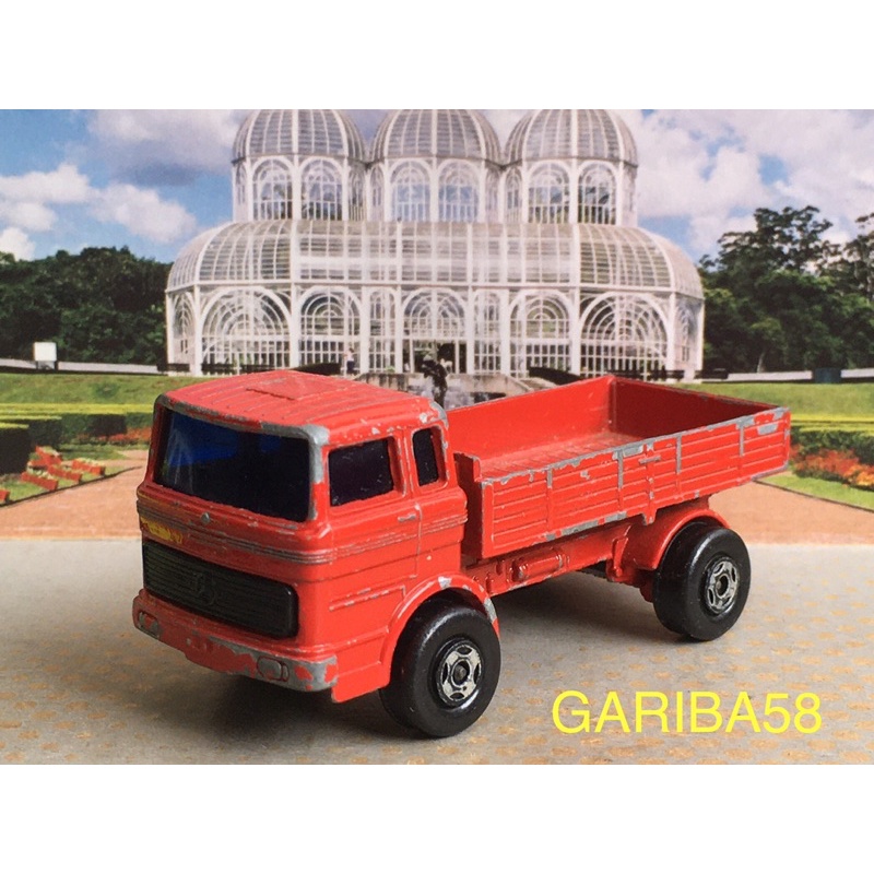 Lesney Matchbox Superfast 1 & 2 Camion Mercedes Militaire Avec Remorque Sans Boite P Image 476107 Grande