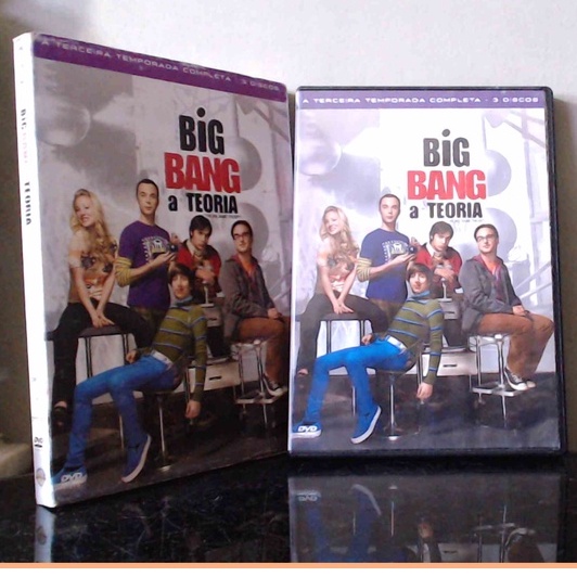 dvd the big bang theory terceira temporada 3 | Shopee Brasil