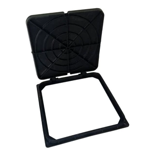Tampa De Esgoto 40x40cm Caixa De Passagem Polipropileno Pvc