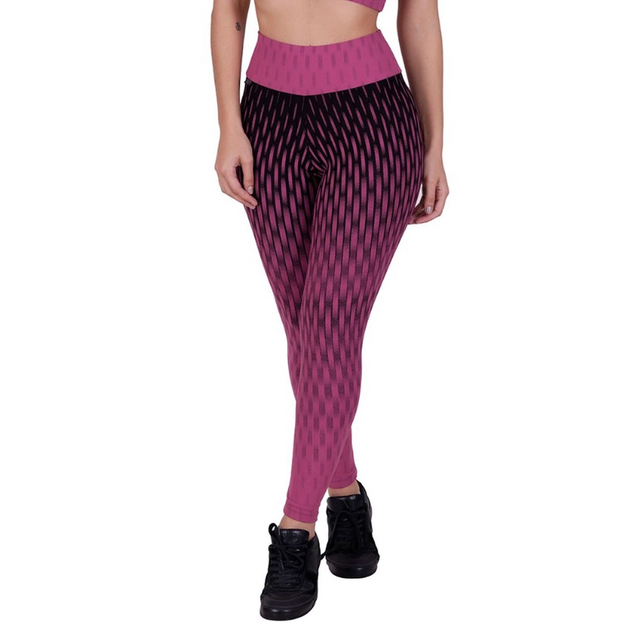 Legging Feminina Extreme Listrado Colorido