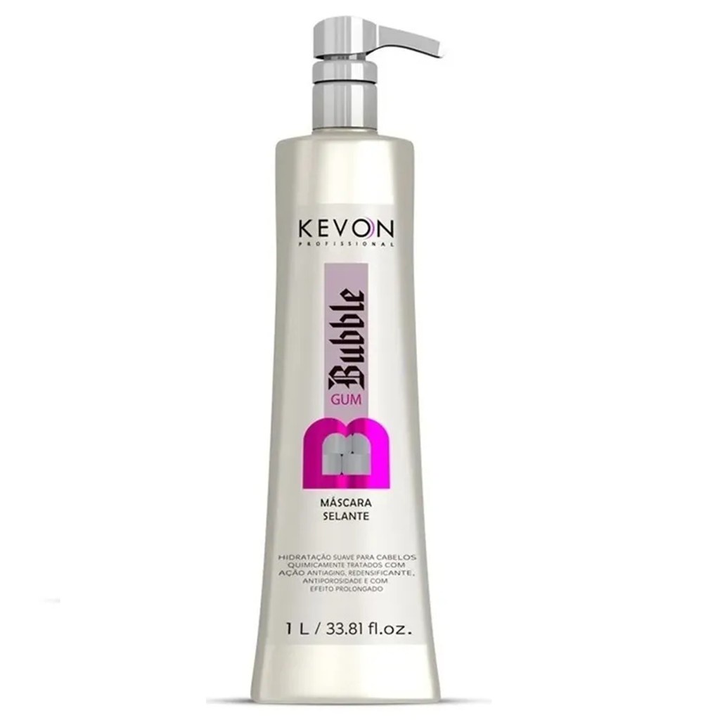 Máscara Selante Bubble Gum Profissional 1 Litro Kevon Shopee Brasil