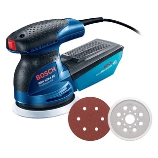 Lixadeira Orbital Bosch GEX 125-1 AE com Coletor de pó 250W Excêntrica