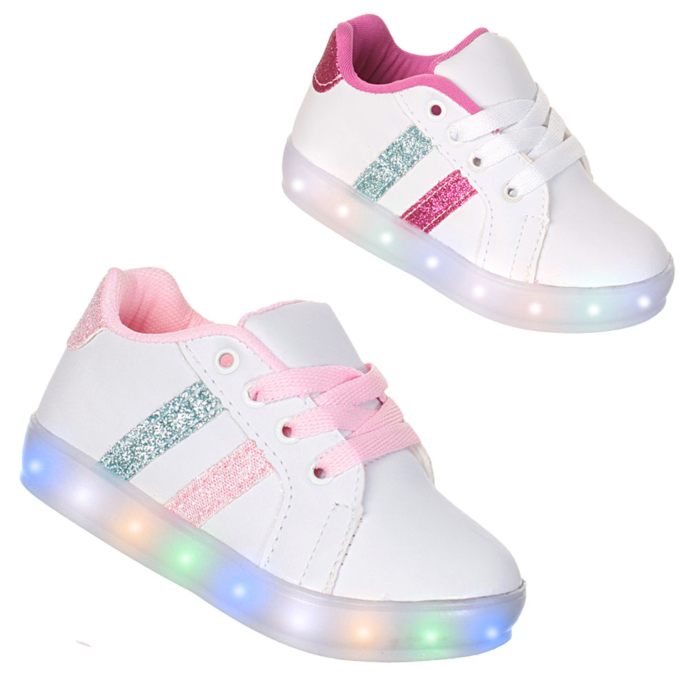 Tenis led hot sale menina