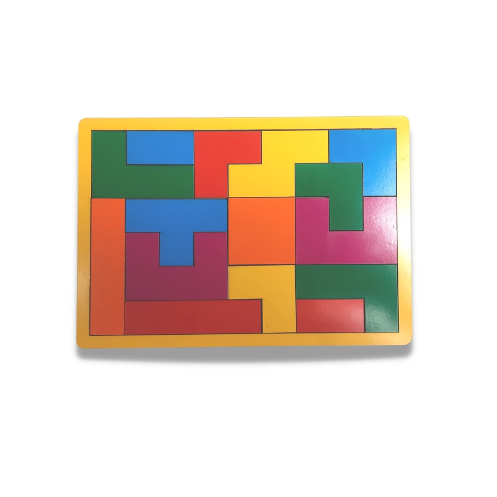 Jogo Tetris Brinquedo Quebra-Cabeça Encaixe Jogo pedagógico – Bazar das  Arábias