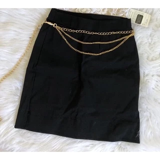 cinto de corrente corrente de cintura de corrente oca simples e versátil de moda feminina importado tendência