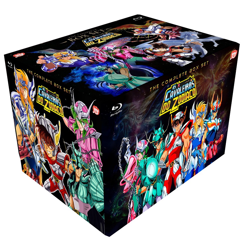 Box Blu-ray Os Cavaleiros do Zodíaco - Edição completa | Shopee Brasil