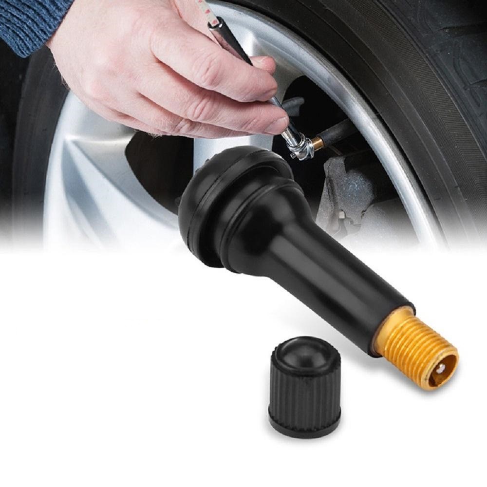 1 Bico Valvula Roda Para Pneu Sem Camara TR414 Shopee Brasil